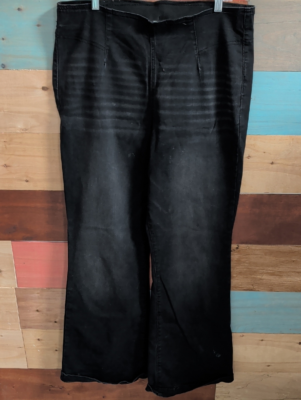 Knox Rose Black Boot Cut Jeans